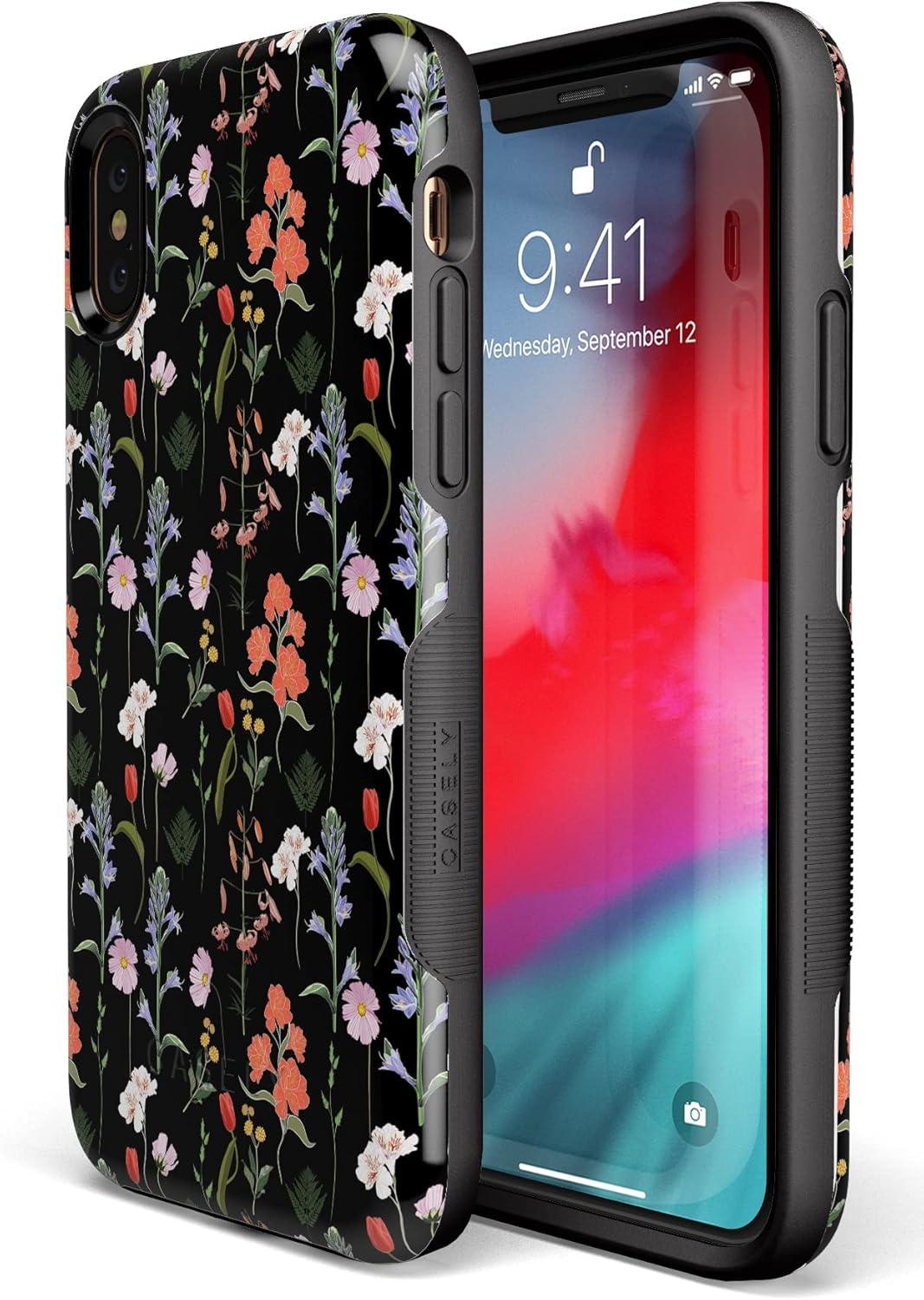 imageCasely iPhone XXS Case  Make Your Mark  Crayola Paint CaseSecret Garden  Mixed Floral