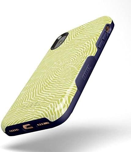 imageCasely iPhone XXS Case  Make Your Mark  Crayola Paint CaseSwirl Away  Tea Green Geometric