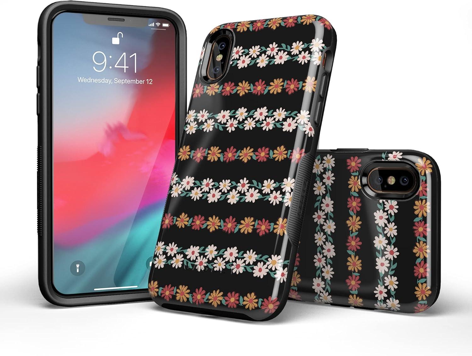 imageCasely iPhone XXS Case  Make Your Mark  Crayola Paint CaseTotally Rad  Daisy Print Floral