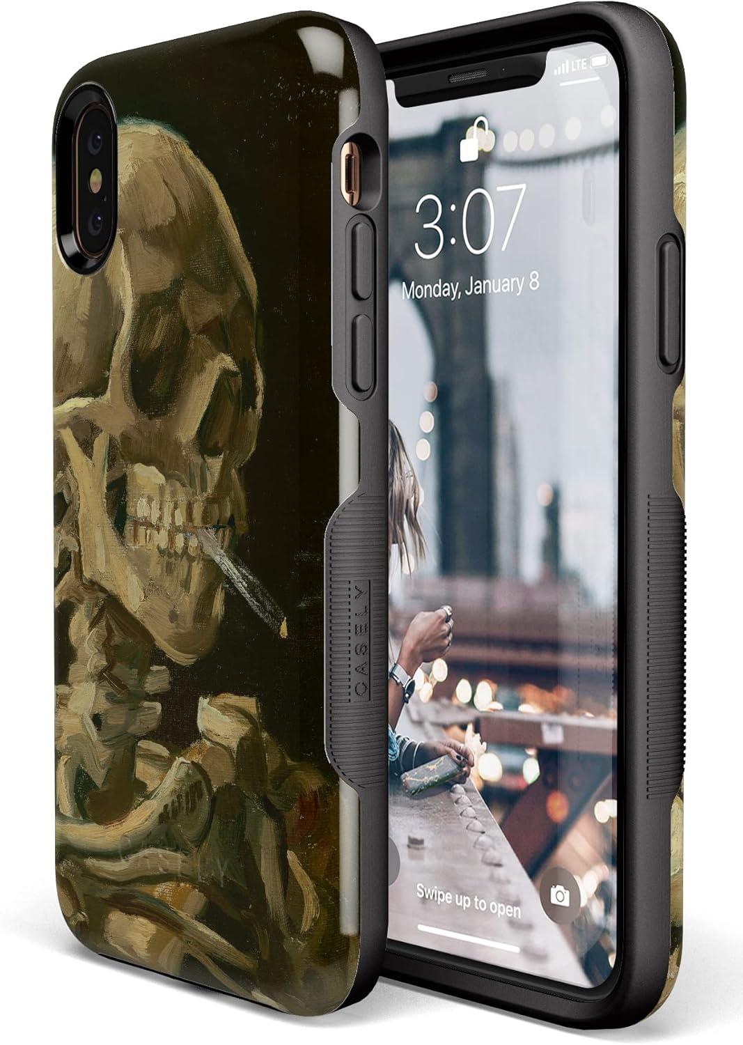 imageCasely iPhone XXS Case  Make Your Mark  Crayola Paint CaseVan Gogh  After Hours  Skeleton