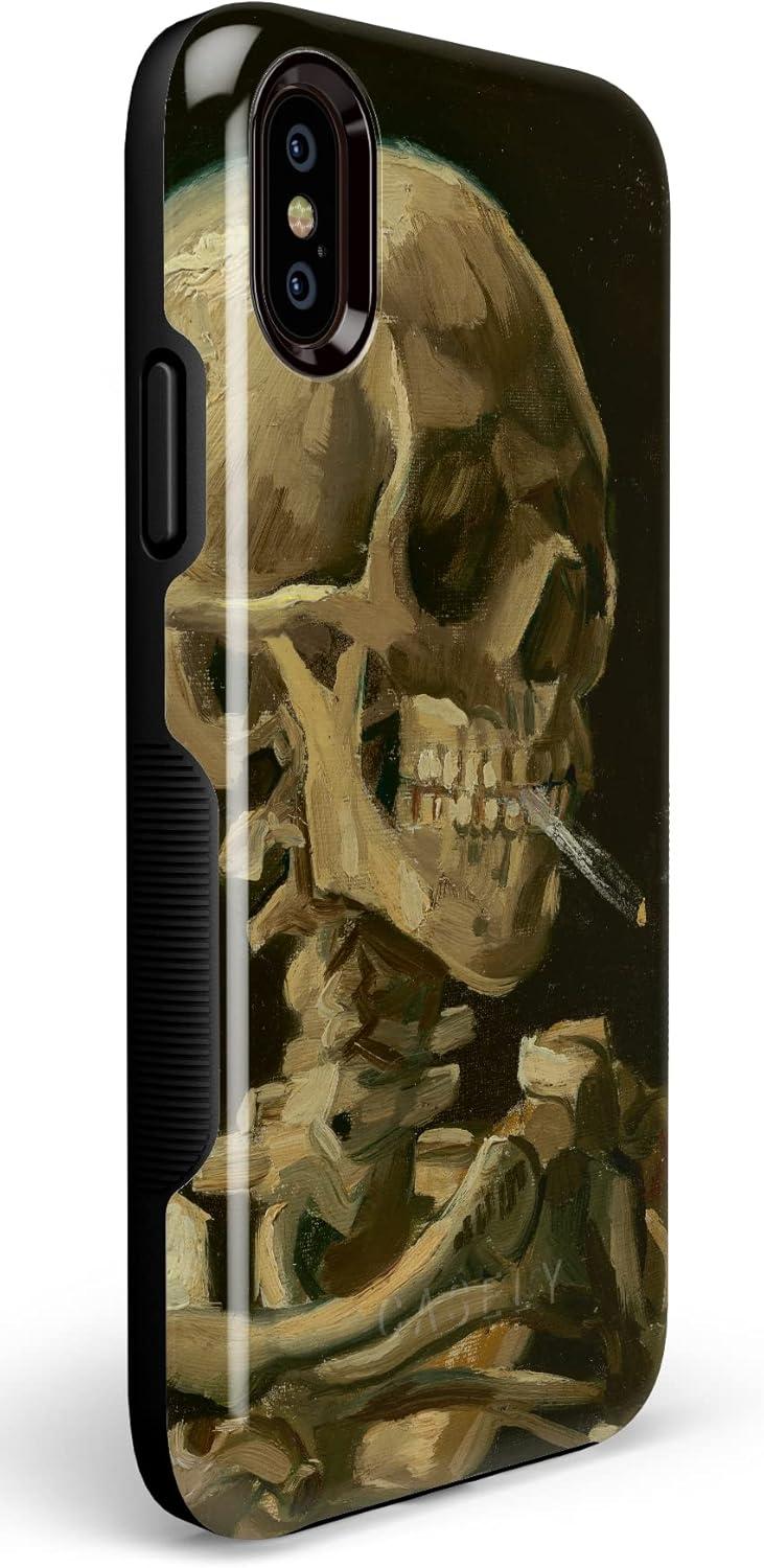 imageCasely iPhone XXS Case  Make Your Mark  Crayola Paint CaseVan Gogh  After Hours  Skeleton