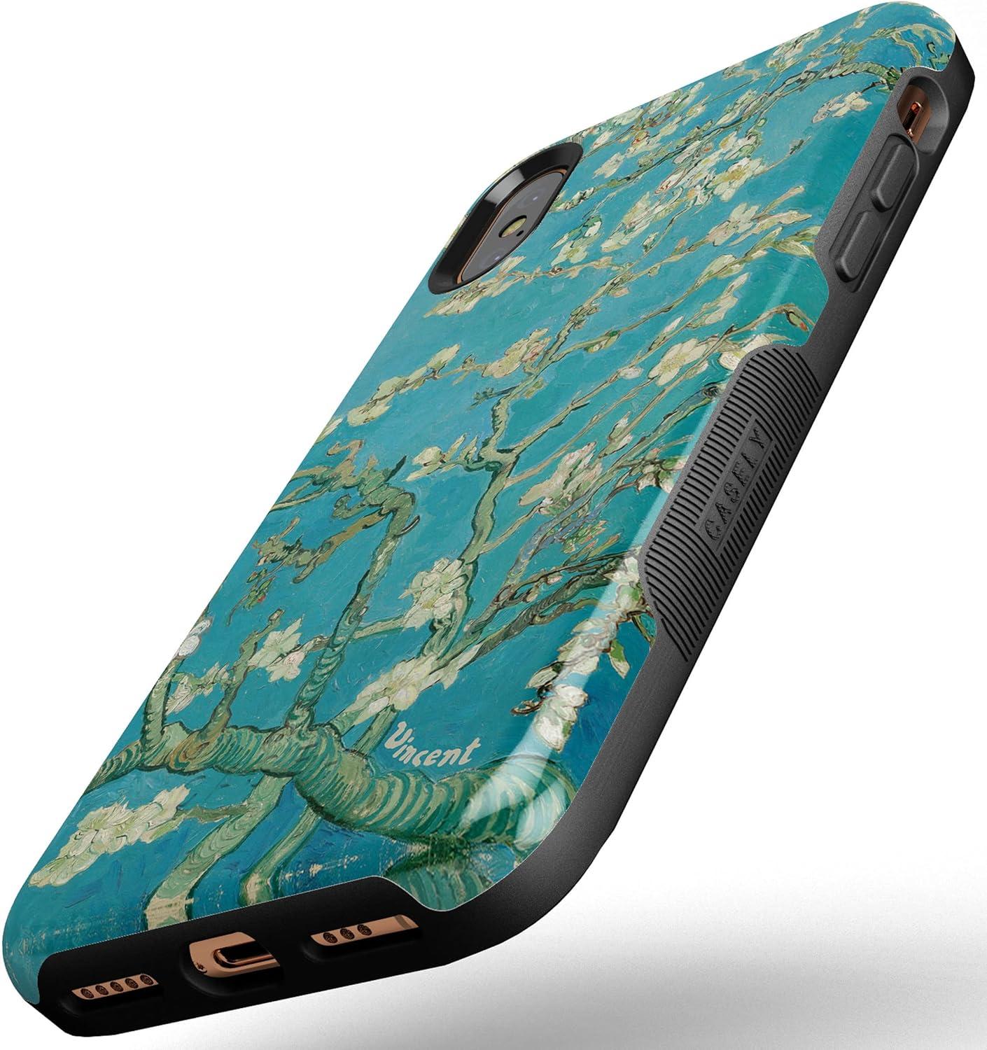 imageCasely iPhone XXS Case  Make Your Mark  Crayola Paint CaseVan Gogh  Blue Awakening  Almond Blossom