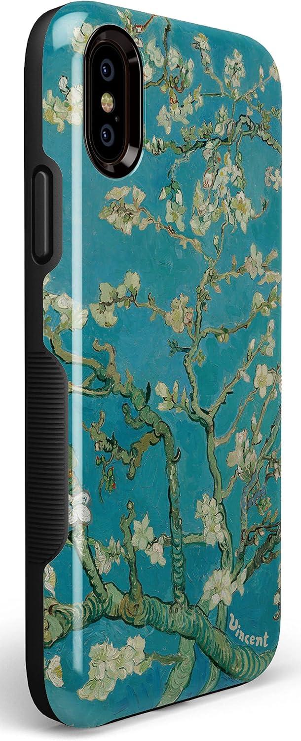 imageCasely iPhone XXS Case  Make Your Mark  Crayola Paint CaseVan Gogh  Blue Awakening  Almond Blossom