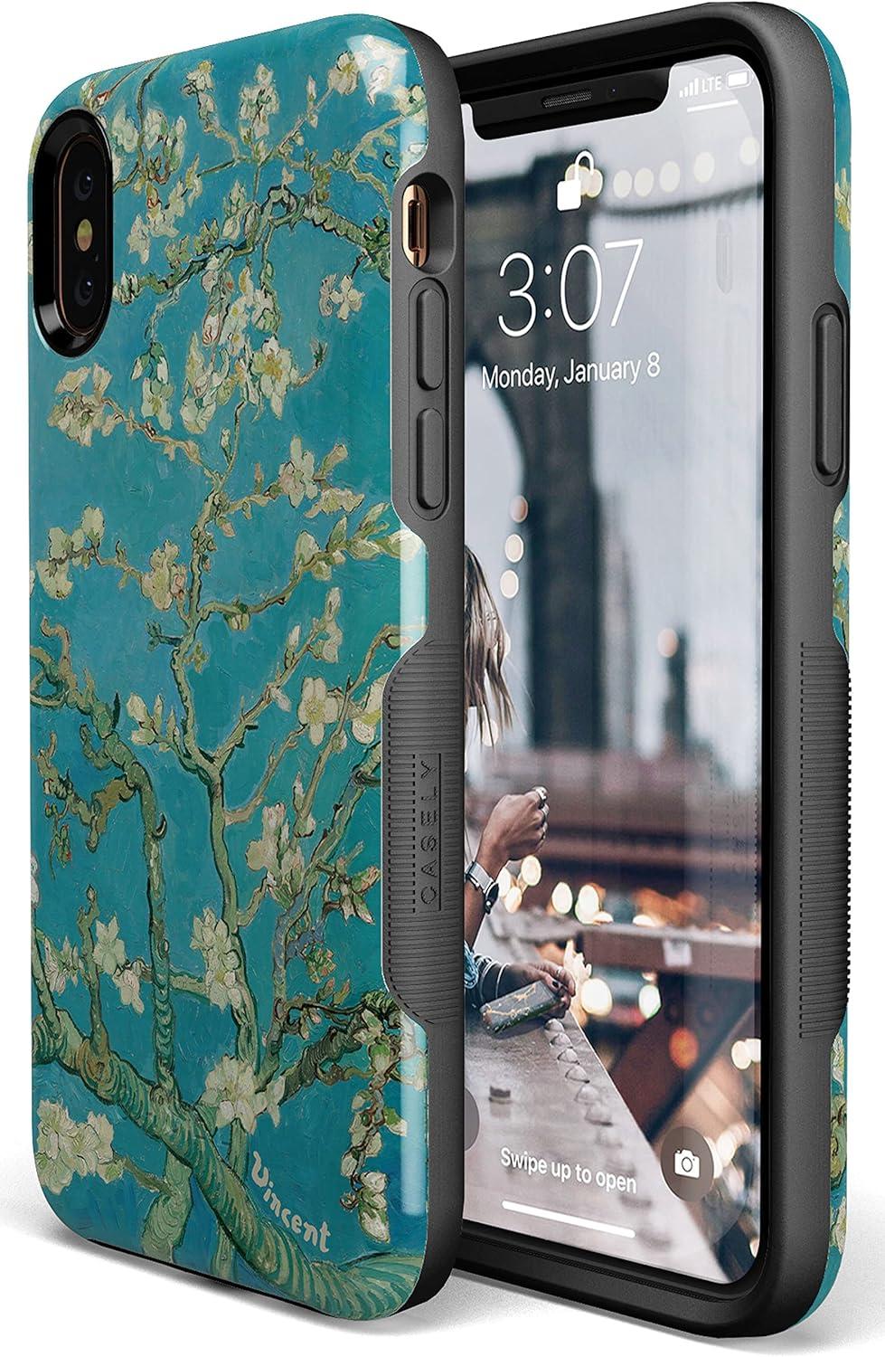 imageCasely iPhone XXS Case  Make Your Mark  Crayola Paint CaseVan Gogh  Blue Awakening  Almond Blossom