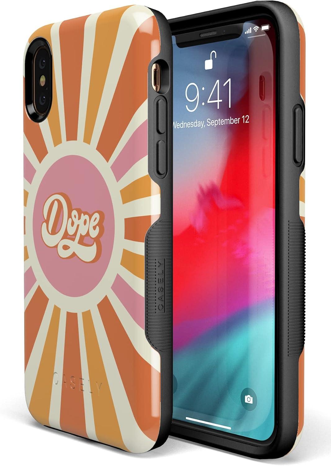 imageCasely iPhone XXS Case  Make Your Mark  Crayola Paint CaseYoure Dope  Retro Colorblock