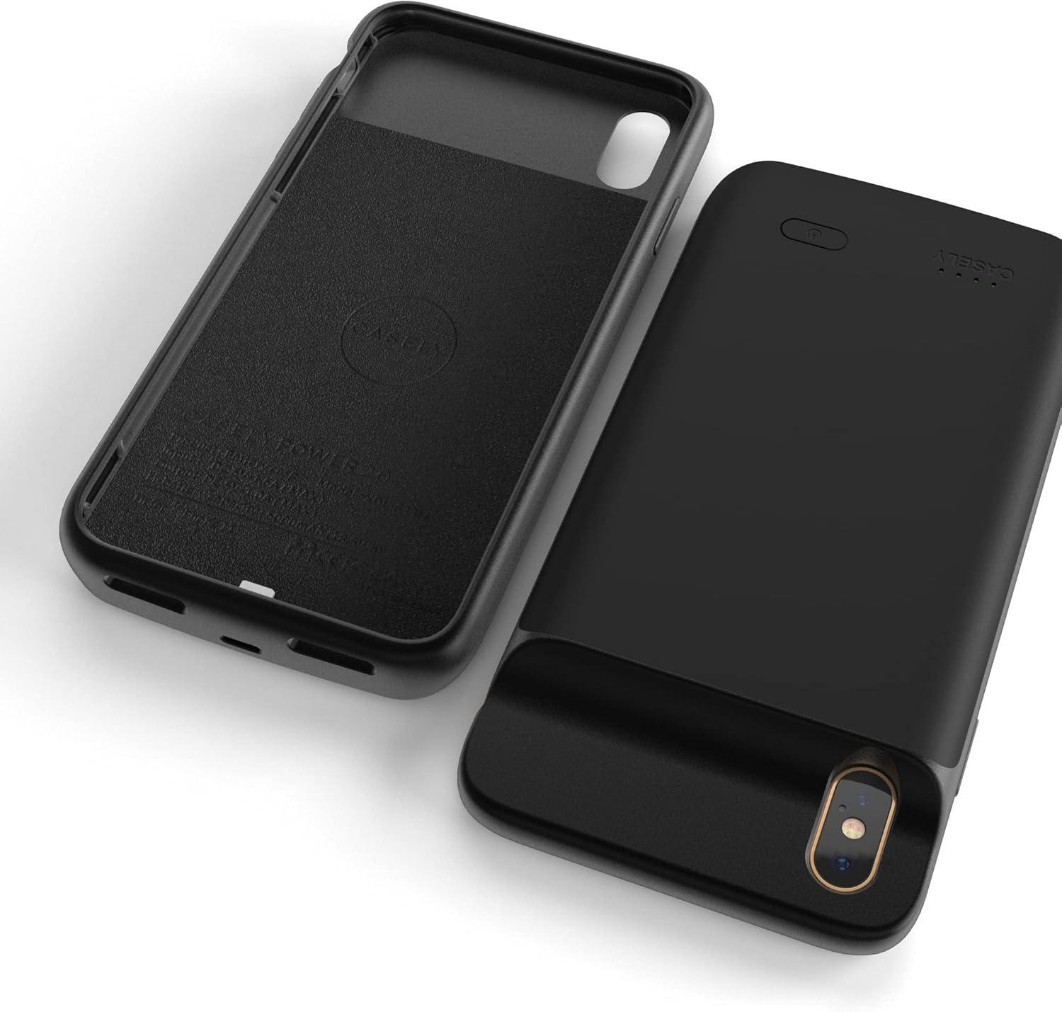 imageSolid Black BatteryPowered Charging Case Power 20  iPhone XS Max
