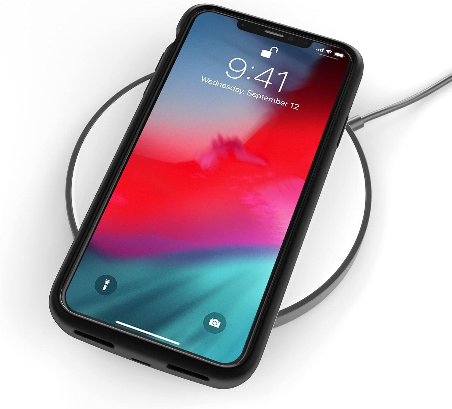 imageSolid Black BatteryPowered Charging Case Power 20  iPhone XS Max