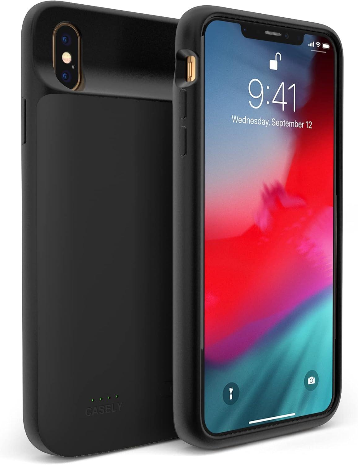 imageSolid Black BatteryPowered Charging Case Power 20  iPhone XS Max