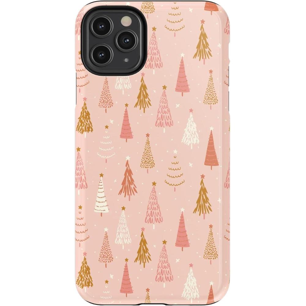 imageCasely iPhone 11 Pro Case  Make Your Mark  Crayola Paint CaseBubblegum Forest  Christmas Tree
