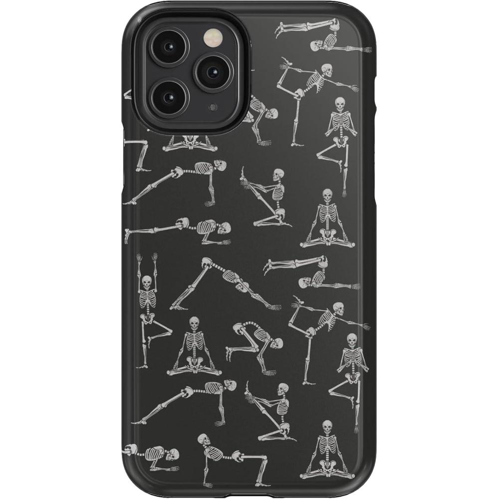 imageCasely iPhone 11 Pro Case  Make Your Mark  Crayola Paint CaseCorpse Pose  Skeleton Yoga