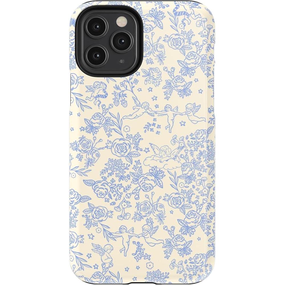 imageCasely iPhone 11 Pro Case  Make Your Mark  Crayola Paint CaseCupids Canvas  Periwinkle Floral