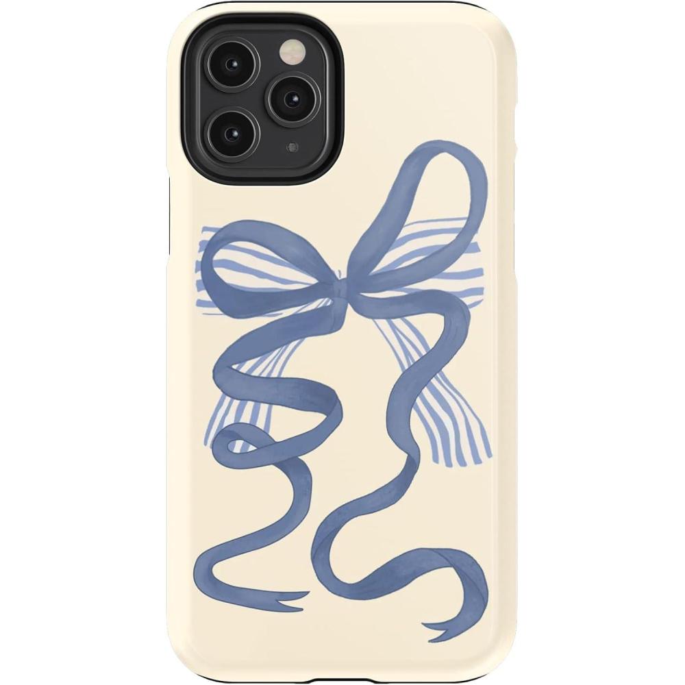 imageCasely iPhone 11 Pro Case  Make Your Mark  Crayola Paint CaseHeartstrings  Blue Bow