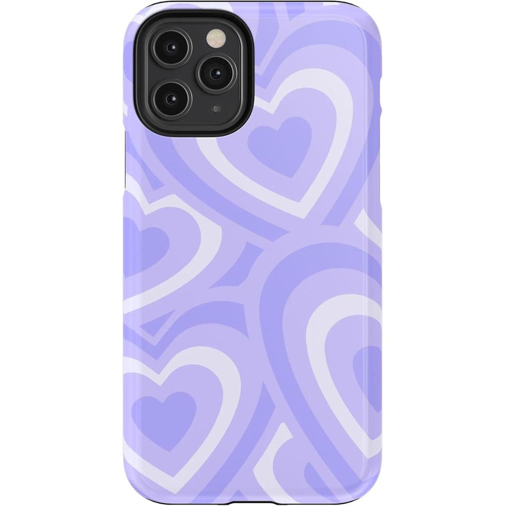 imageCasely iPhone 11 Pro Case  Make Your Mark  Crayola Paint CaseLove Song  Lavender Heart