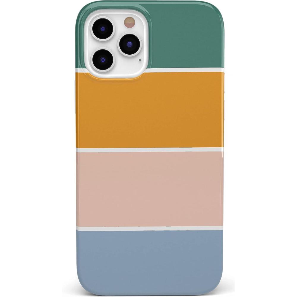 imageCasely iPhone 11 Pro Floral Case  Rose to Fame Coquette  Blue amp White Rose CasePaint The Town  Colorblock Stripes