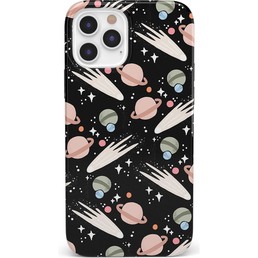 imageCasely iPhone 11 Pro Floral Case  Rose to Fame Coquette  Blue amp White Rose CaseTo The Moon  Back  Outer Space