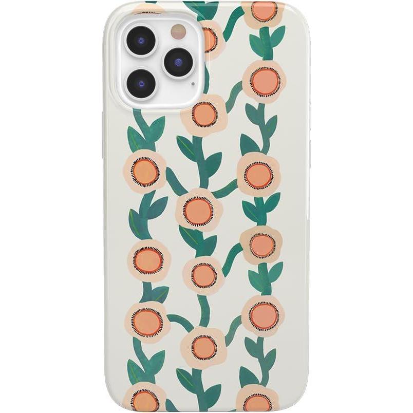 imageCasely iPhone 11 Pro Max Case  Out and About  Light Pink Floral  Classic Ultra Slim DesignOff the Vine  Floral