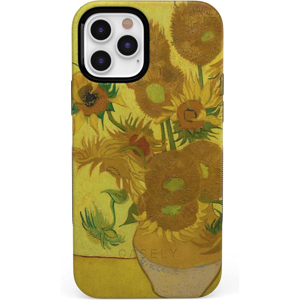imageCasely iPhone 11 Pro Max Case  Outside The Lines  Crayola Marker CaseVan Gogh  Sunflowers  Floral
