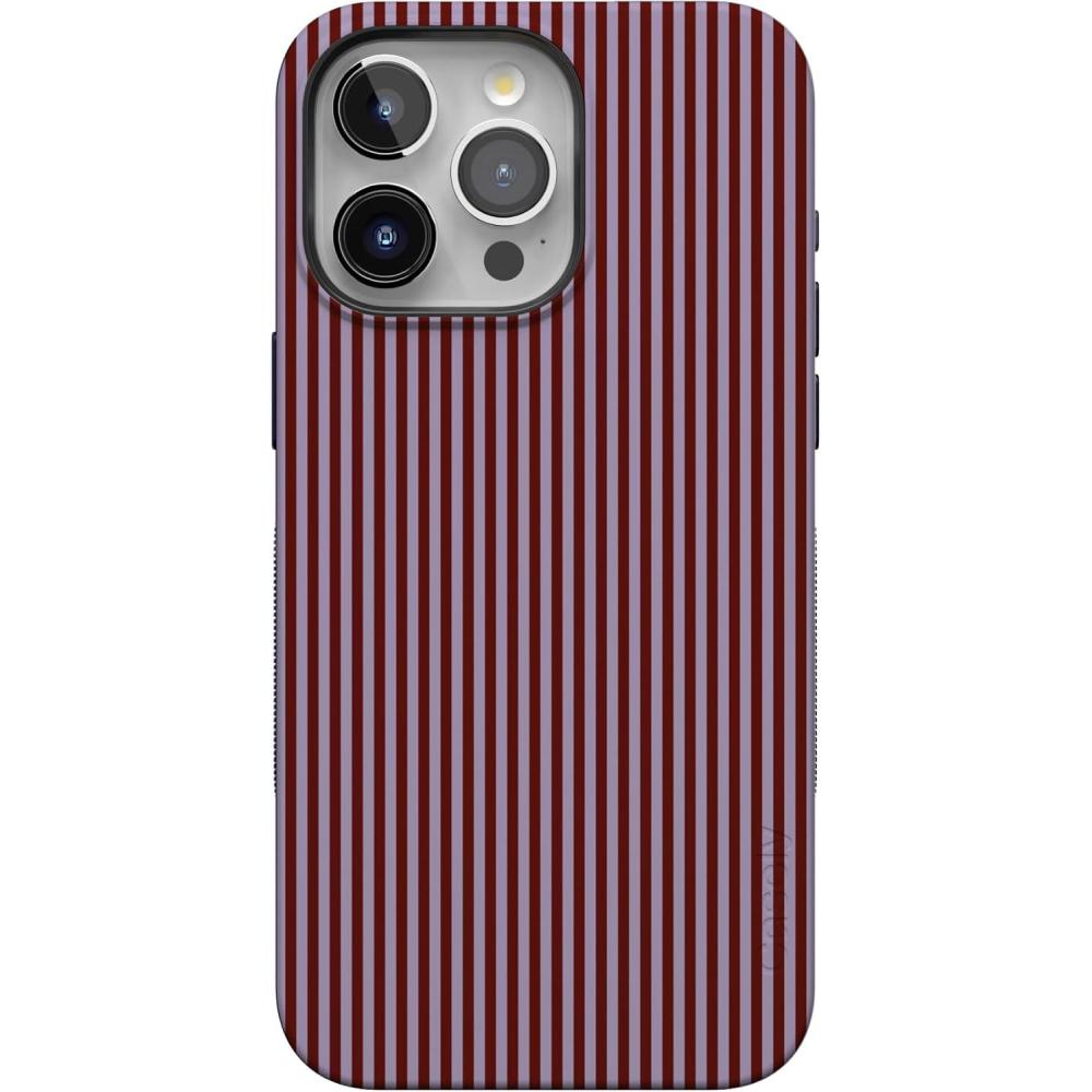 imageCasely iPhone 15 Pro Case  Keep It Classic  Crayola Crayon Box  Bold Protective Design  Compatible with MagSafeStripes and the City  Tiny Pinstripe