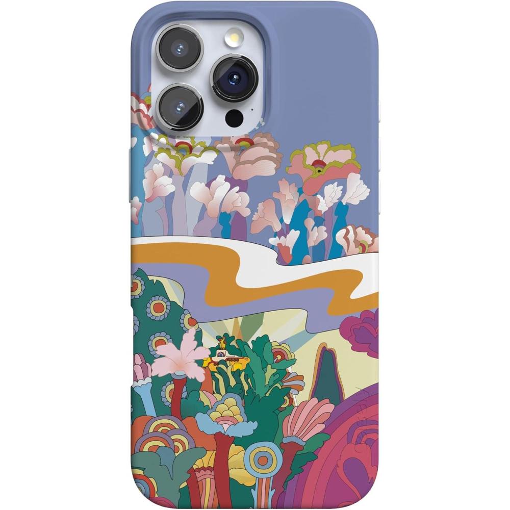 imageCasely iPhone 16 Pro Case  Glitter Mystic Moss  Green Enchanted Shimmer  Compatible with MagSafe  Classic UltraSlim Case DesignBeneath the Waves  The Beatles Yellow Submarine