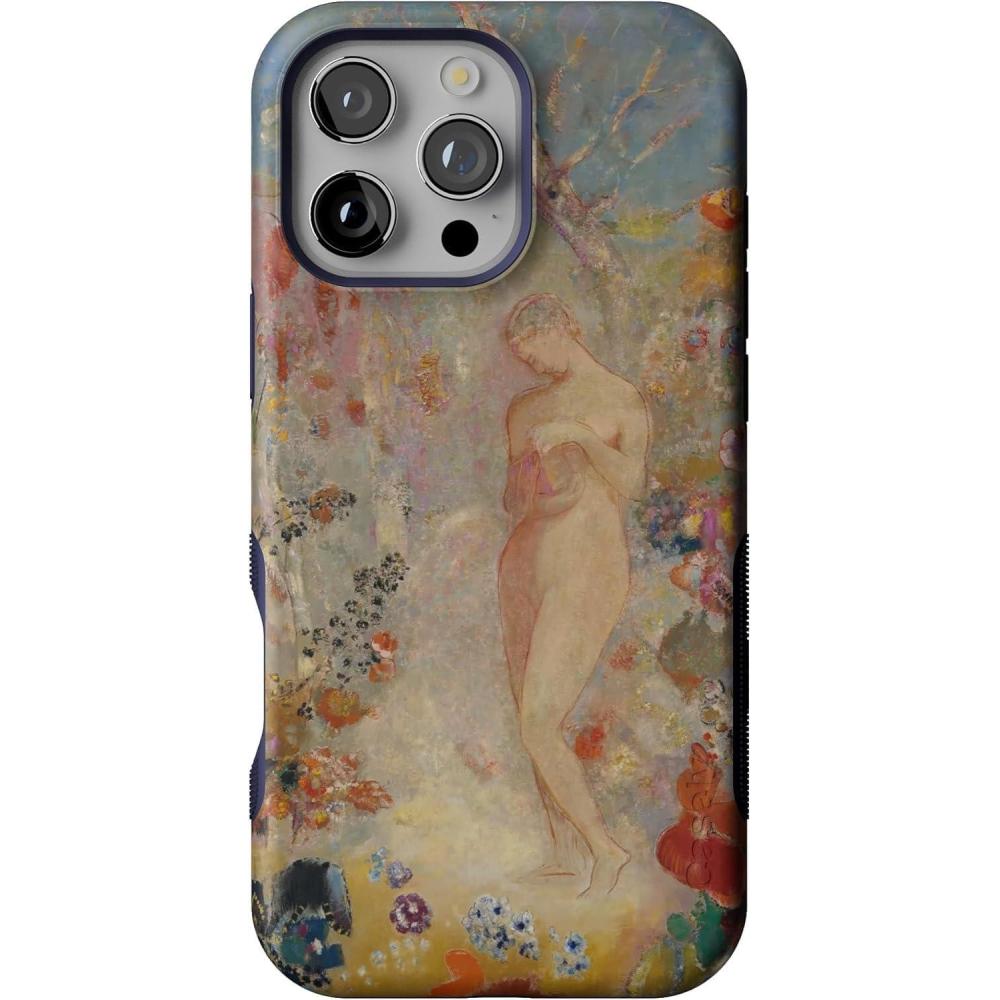 imageCasely iPhone 16 Pro Case  Ride The Wave  Pastel Rainbow Lined  Compatible with MagSafe  Bold Protective DesignPandora  The Met Series