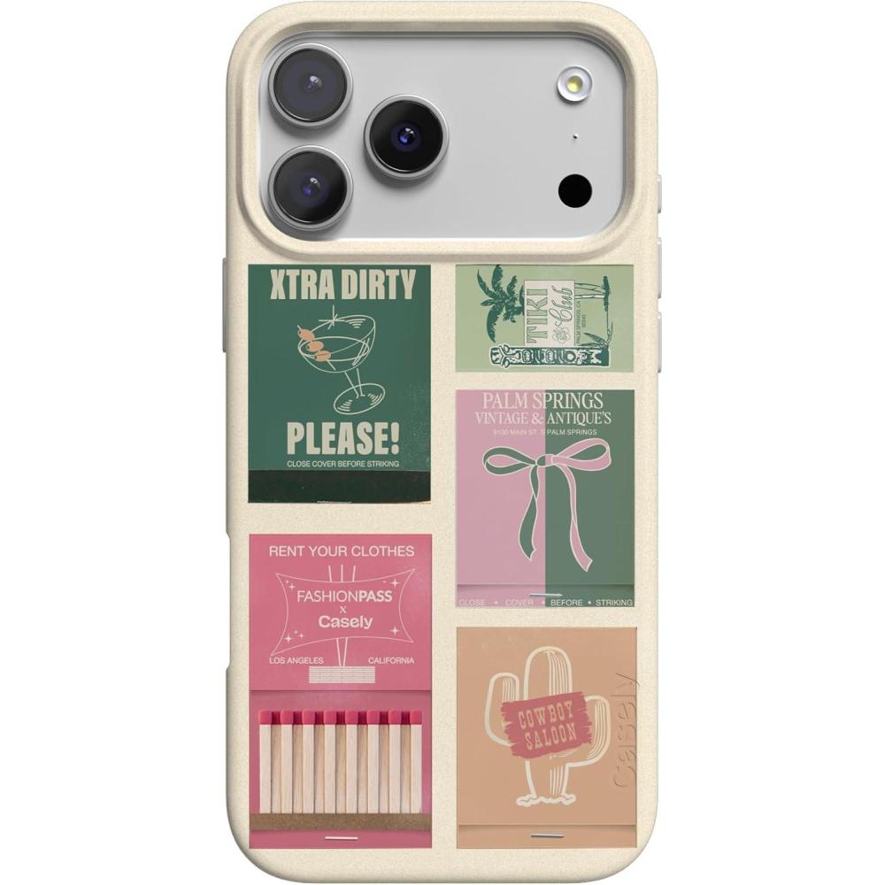 imageCasely iPhone 17 Pro Max Case  Field of Flowers  Pastel Floral  Compatible with MagSafe  Classic Ultra Slim DesignPerfect Match  FashionPass x Casely