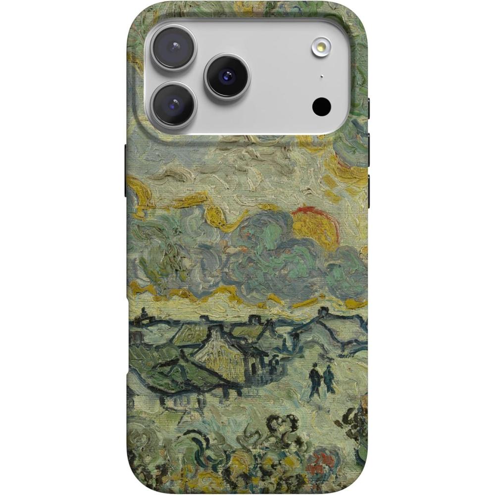 imageCasely iPhone 17 Pro Max Case  Field of Flowers  Pastel Floral  Compatible with MagSafe  Classic Ultra Slim DesignVan Gogh  Reminiscence of Vincent