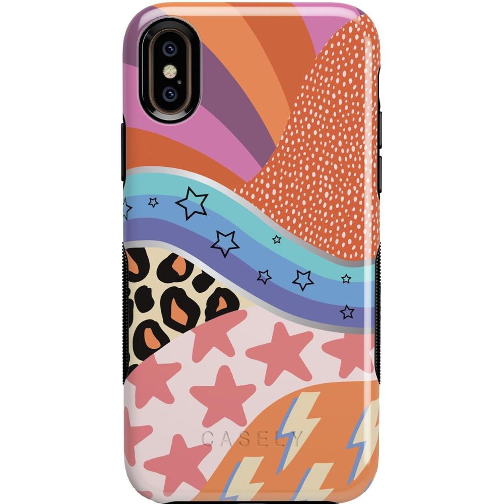 imageCasely iPhone XXS Case  Make Your Mark  Crayola Paint CaseAnd I Oop  Mixed Swatch