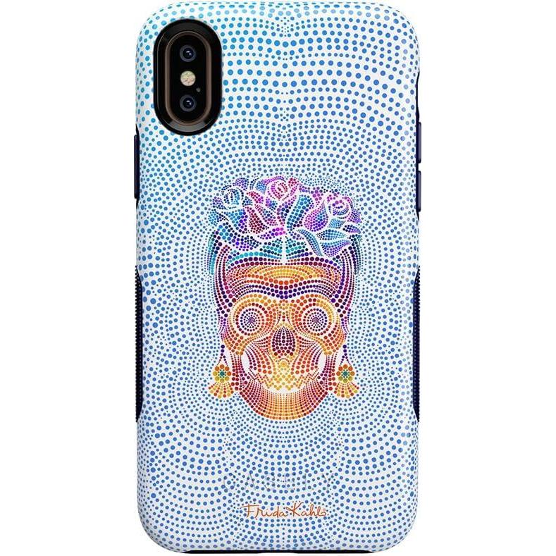 imageCasely iPhone XXS Case  Make Your Mark  Crayola Paint CaseFrida Kahlo  Vida y Muerte  Dotted Skull