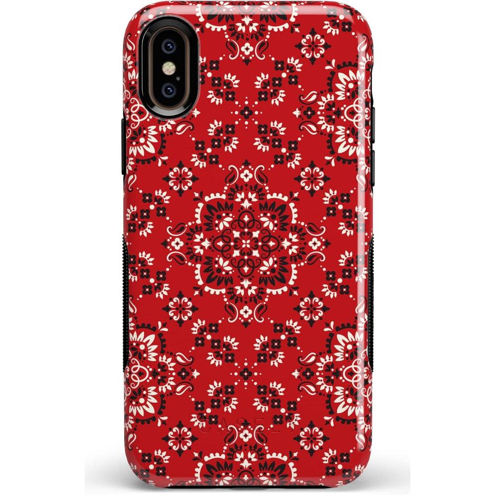 imageCasely iPhone XXS Case  Make Your Mark  Crayola Paint CaseIm with the Band  Red Bandana