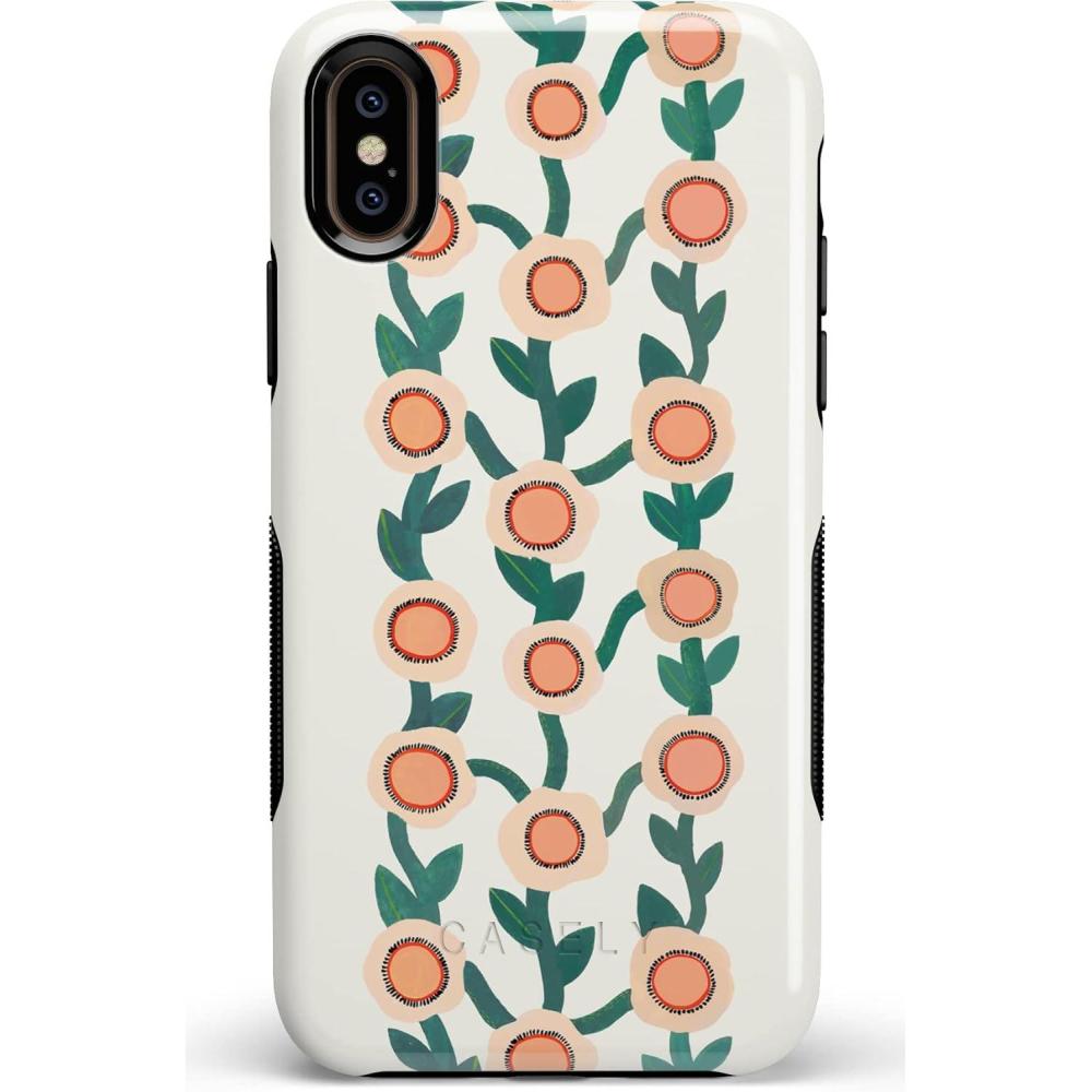 imageCasely iPhone XXS Case  Make Your Mark  Crayola Paint CaseOff the Vine  Floral