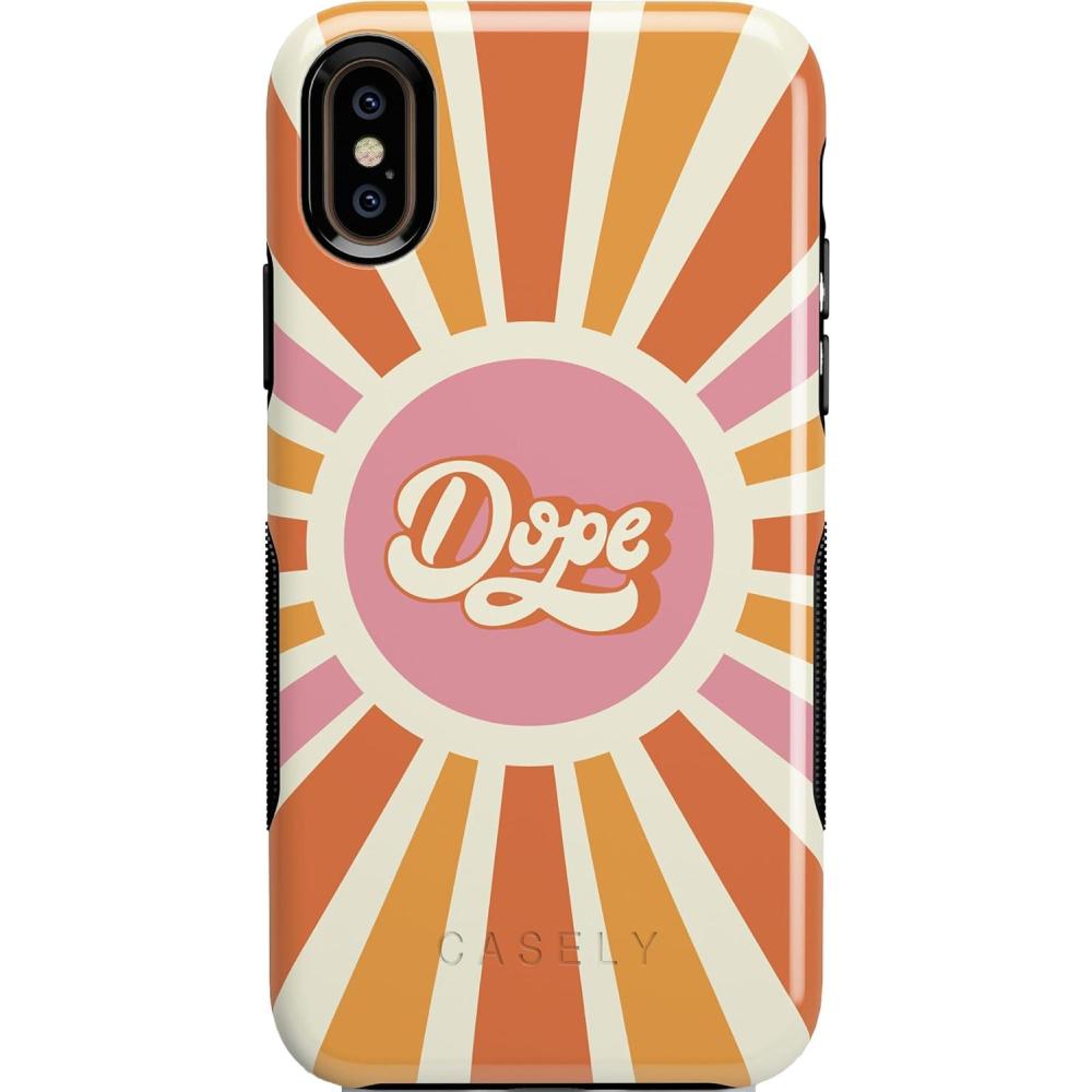 imageCasely iPhone XXS Case  Make Your Mark  Crayola Paint CaseYoure Dope  Retro Colorblock