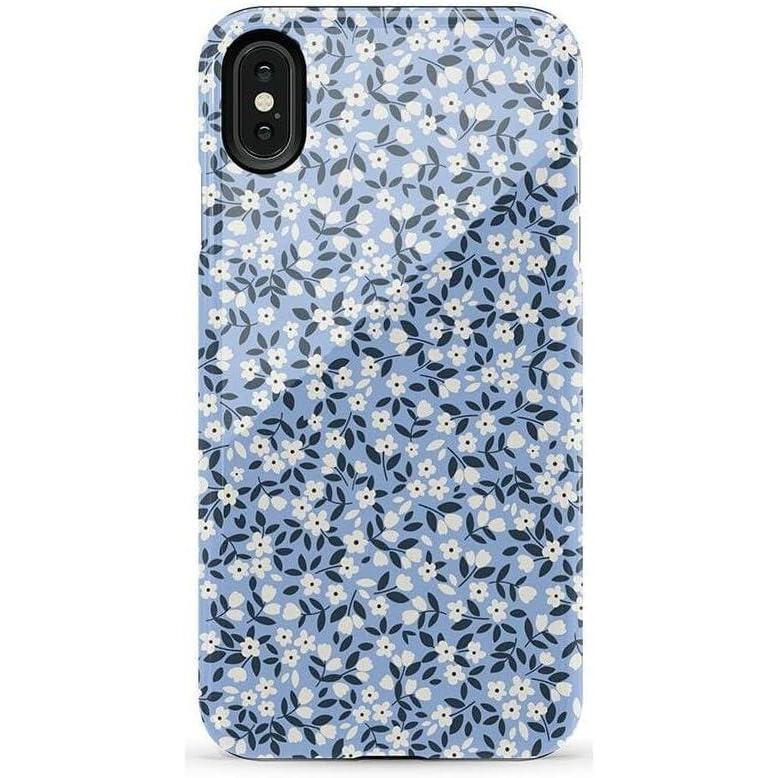 imageCasely iPhone Xs Max Case  Purple Taupe on Nude  Bold Protective DesignPicking Daisies  Cottagecore