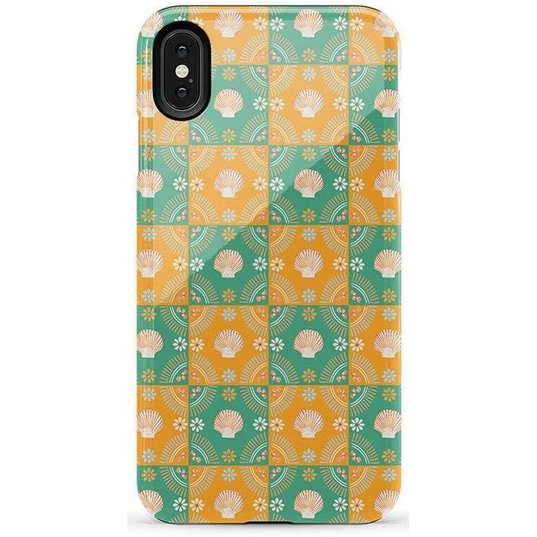 imageCasely iPhone Xs Max Case  Purple Taupe on Nude  Bold Protective DesignSea La Vie  Dippin Daisys Tropical Vacation