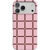 Uptown Gridlock | Pink Checkerboard
