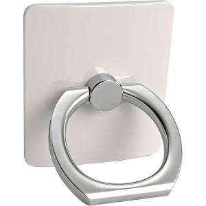 Casely Phone Ring | Rose to Fame | Blue & White Rose Phone Ring | 360 Degree Complete Swivel, Strong Adhesive, Remove and Reuse, Works on Any Phone(Off-White)