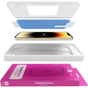 Casely Screen Protector for iPhone 12 Pro Max Tempered Glass Screen Protector(iPhone 12 Pro Max)