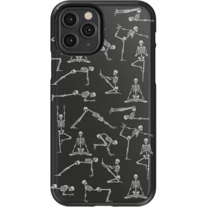 Casely iPhone 11 Pro Case | Make Your Mark | Crayola Paint Case(Corpse Pose | Skeleton Yoga)