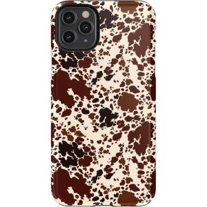 Casely iPhone 11 Pro Case | Make Your Mark | Crayola Paint Case(Cowgirl Envy | Cow Print)