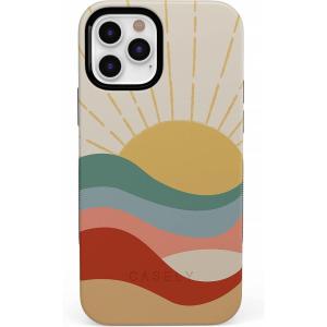 Casely iPhone 11 Pro Case | Make Your Mark | Crayola Paint Case(Here Comes the Sun | Colorblock Sunset)