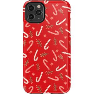 Casely iPhone 11 Pro Case | Make Your Mark | Crayola Paint Case(Peppermint Kiss | Candy Cane)