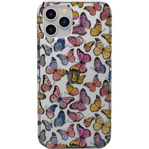 Casely iPhone 11 Pro Max Case | Out and About | Light Pink Floral | Classic Ultra Slim Design(Free Spirit | Rainbow Butterfly)
