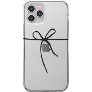 Casely iPhone 11 Pro Max Case | Out and About | Light Pink Floral | Classic Ultra Slim Design(Knot Over U | Clear Ribbon)