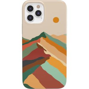 Casely iPhone 11 Pro Max Case | Out and About | Light Pink Floral | Classic Ultra Slim Design(Magic Mountain | Colorblock)