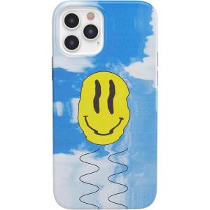 Casely iPhone 11 Pro Max Case | Out and About | Light Pink Floral | Classic Ultra Slim Design(On Cloud Nine | Glitch Smiley Face)