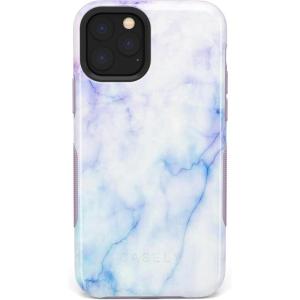 Casely iPhone 11 Pro Max Case | Outside The Lines | Crayola Marker Case(Blue & Purple Cotton Candy Marble)