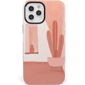 Casely iPhone 11 Pro Max Case | Outside The Lines | Crayola Marker Case(Desert Daze | Peachy Cactus)