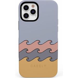 Casely iPhone 11 Pro Max Case | Outside The Lines | Crayola Marker Case(High Tide Layered Ocean Waves)