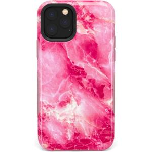 Casely iPhone 11 Pro Max Case | Outside The Lines | Crayola Marker Case(Hot Pink Marble)