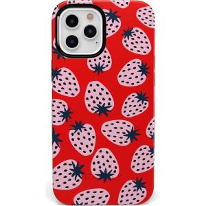 Casely iPhone 11 Pro Max Case | Outside The Lines | Crayola Marker Case(I’d Pick You | Red Strawberry)