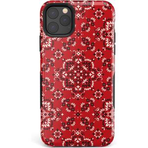 Casely iPhone 11 Pro Max Case | Outside The Lines | Crayola Marker Case(I’m with the Band | Red Bandana)